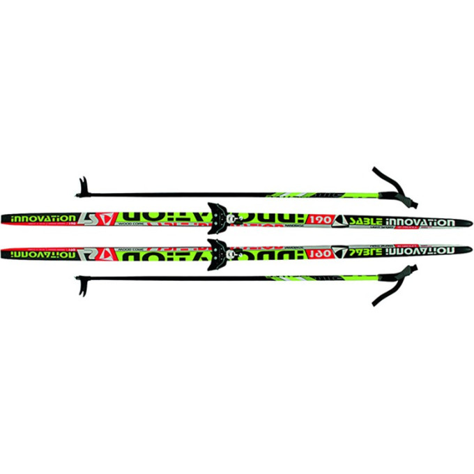 Комплект лыж TECH TEAM STC 75 мм 160см Z0002709